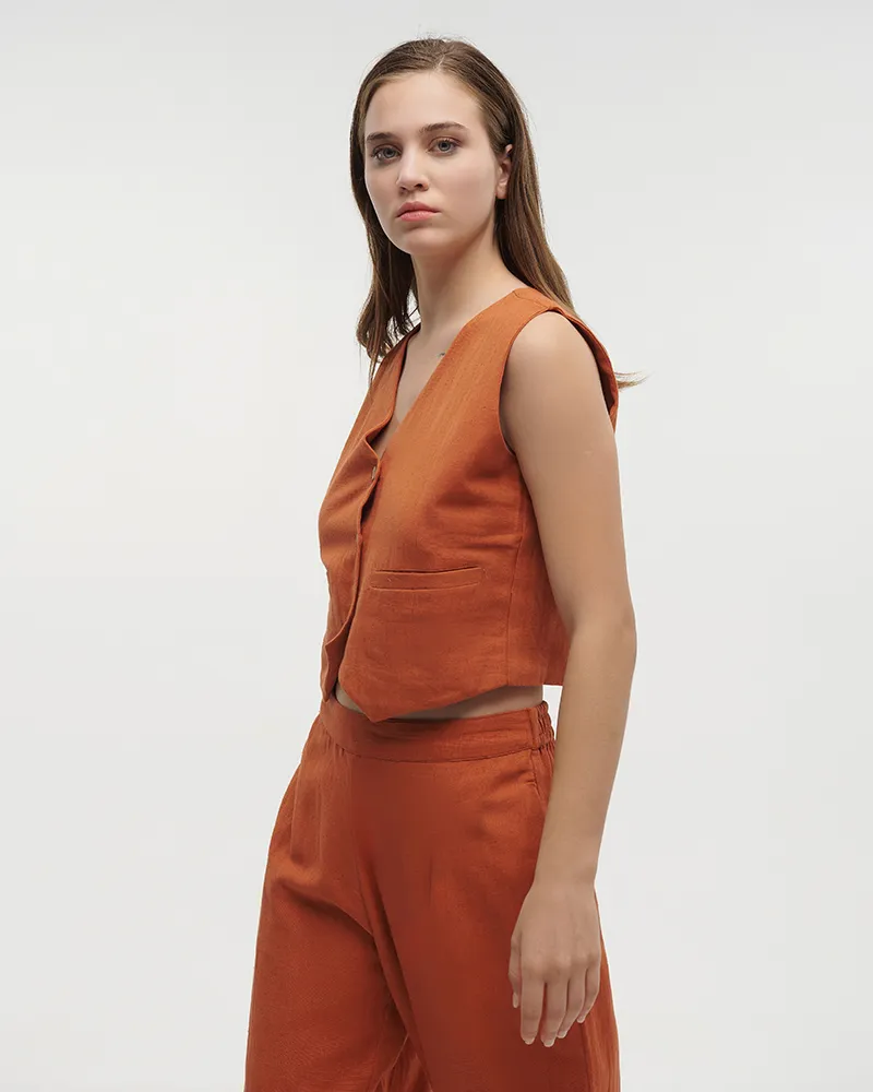 ΓΙΛΕΚΟ ΣΕ ΤΕΡΑΚΟΤΑ ΧΡΩΜΑ L/XL (100%COTTON FLEX LINEN)