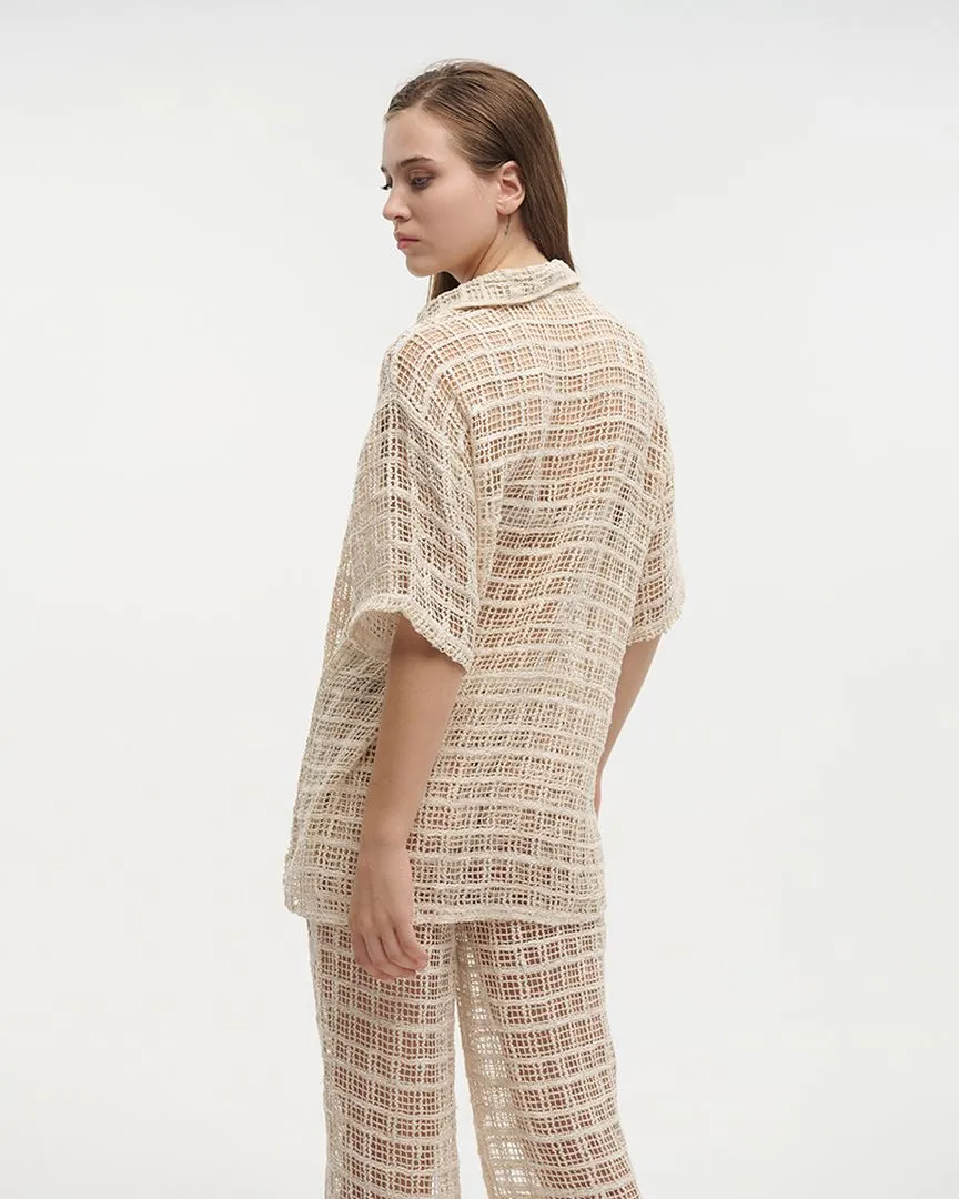 ΠΟΥΚΑΜΙΣΟ ΕΚΡΟΥ ΔΙΑΤΡΗΤΟ L/XL (100% COTTON ΝΕΤ) ΠΟΥΚΑΜΙΣΟ ΕΚΡΟΥ ΔΙΑΤΡΗΤΟ L/XL (100% COTTON ΝΕΤ)