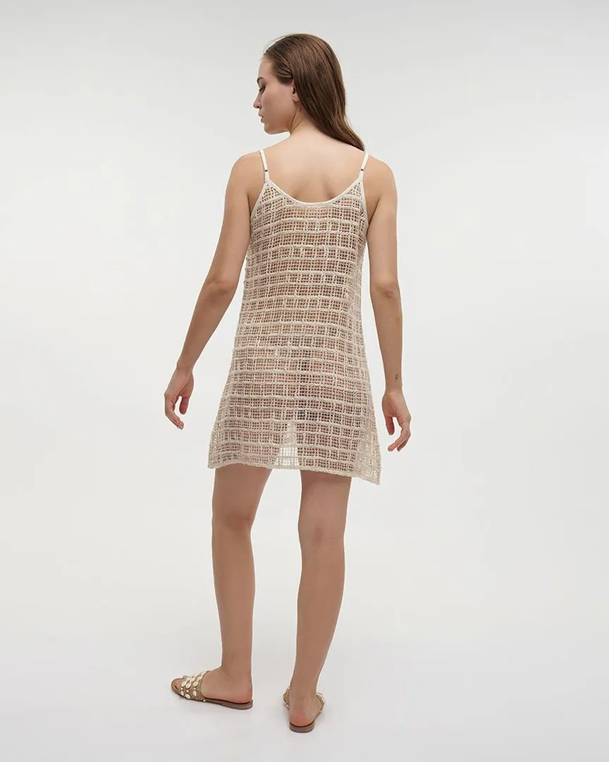 ΦΟΡΕΜΑ ΚΟΝΤΟ ΕΚΡΟΥ ΔΙΑΤΡΗΤΟ L/XL (100% COTTON ΝΕΤ)