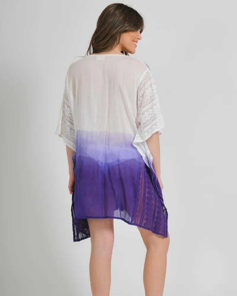 ΚΑΦΤΑΝΙ ΣΕ ΛΕΥΚΟ/ΜΠΛΕ ΧΡΩΜΑ ΟΜΠΡΕ ΜΕ ΜΑΤΙΑ ONE SIZE (100% COTTON)