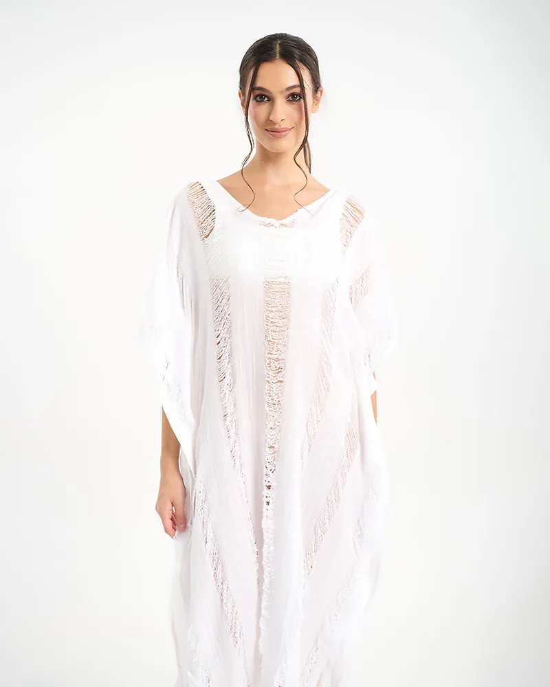 ΚΑΦΤΑΝΙ ΛΕΥΚΟ ONE SIZE (100% COTTON)