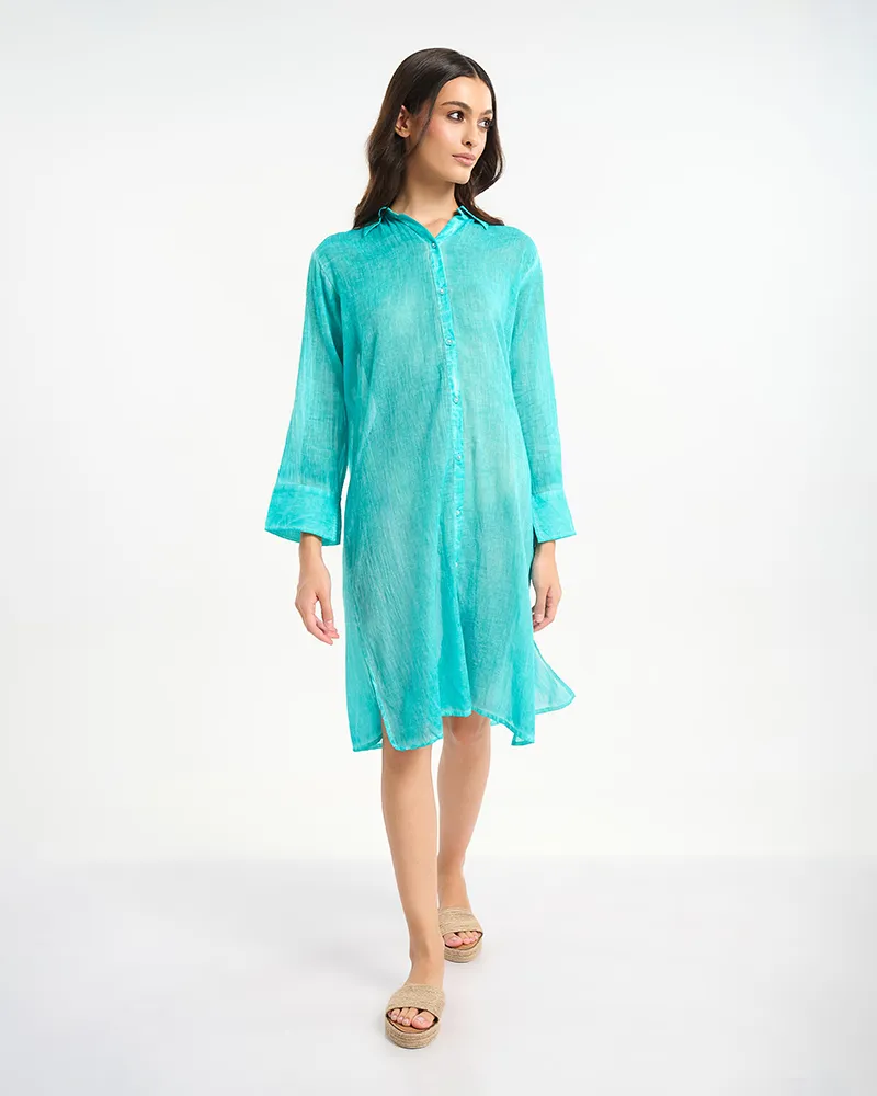 ΠΟΥΚΑΜΙΣΑ ΤΙΡΚΟΥΑΖ ΜΕ ΚΕΝΤΗΜΑ ΣΤΗ ΠΛΑΤΗ ONE SIZE (100% COTTON) ΠΟΥΚΑΜΙΣΑ ΤΙΡΚΟΥΑΖ ΜΕ ΚΕΝΤΗΜΑ ΣΤΗ ΠΛΑΤΗ ONE SIZE (100% COTTON)