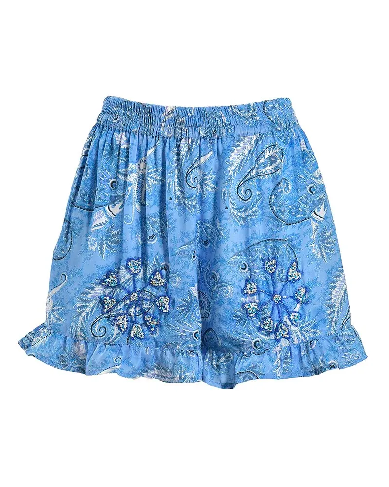 ΣΟΡΤΣΑΚΙ ΜΕ ΒΟΛΑΝ ΓΑΛΑΖΙΟ ΜΕ ΛΑΧΟΥΡΙΑ ONE SIZE ( POLYCOTTON)