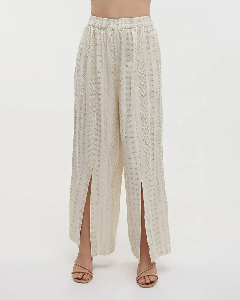 ΠΑΝΤΕΛΟΝΑ ΕΚΡΟΥ/ΧΡΥΣΟ ΜΕ LUREX ONE SIZE (100%VISCOSE LUREX) ΠΑΝΤΕΛΟΝΑ ΕΚΡΟΥ/ΧΡΥΣΟ ΜΕ LUREX ONE SIZE (100%VISCOSE LUREX)