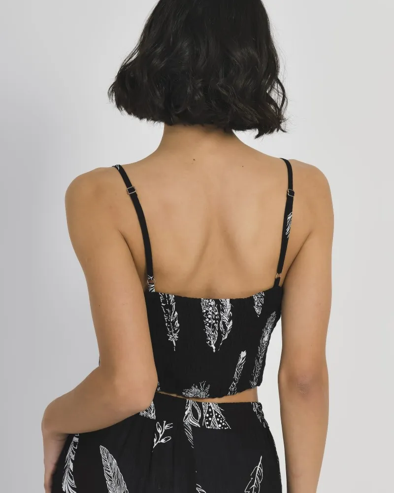 ΤΟΠ ΣΕ ΜΑΥΡΟ ΧΡΩΜΑ ΜΕ ΛΕΥΚΑ ΣΧΕΔΙΑ ONE SIZE (100%COTTON) ΤΟΠ ΣΕ ΜΑΥΡΟ ΧΡΩΜΑ ΜΕ ΛΕΥΚΑ ΣΧΕΔΙΑ ONE SIZE (100%COTTON)