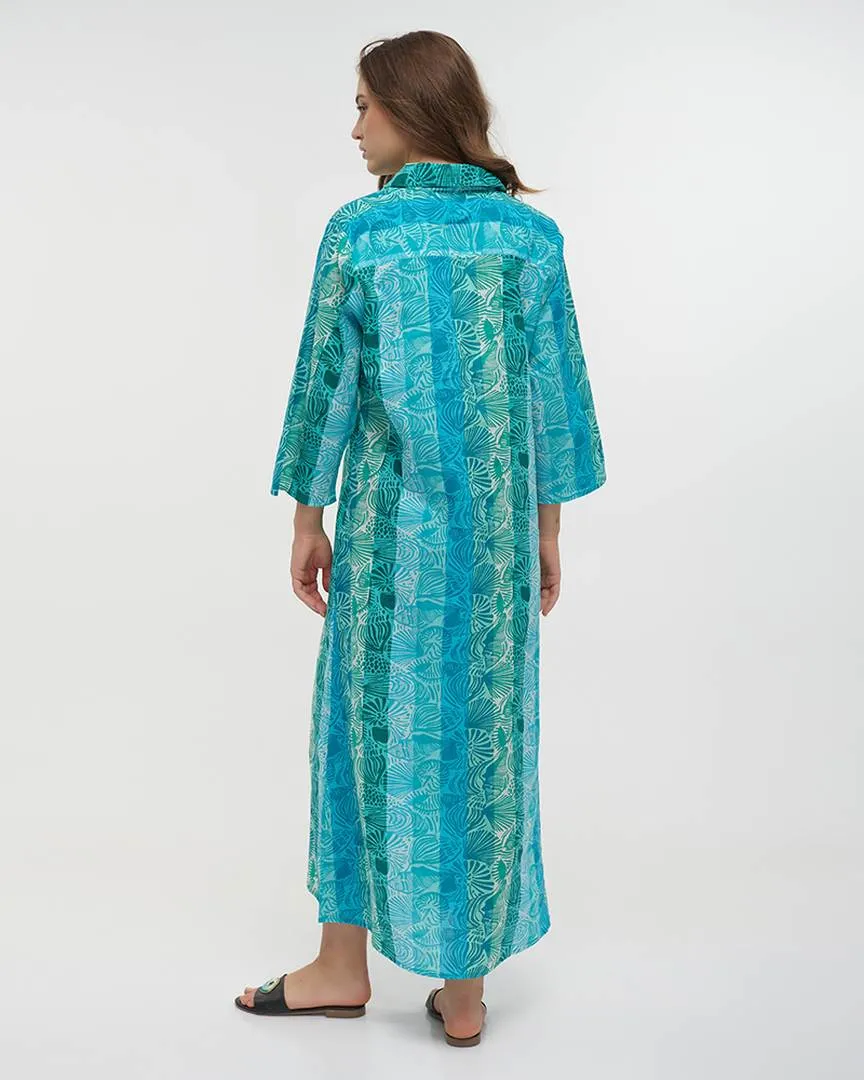 ΠΟΥΚΑΜΙΣΑ ΜΑΚΡIΑ ΜΠΛΕ/ΠΡΑΣΙΝΗ ΜΕ ΚΟΧΥΛΙΑ ONE SIZE (100% COTTON) ΠΟΥΚΑΜΙΣΑ ΜΑΚΡIΑ ΜΠΛΕ/ΠΡΑΣΙΝΗ ΜΕ ΚΟΧΥΛΙΑ ONE SIZE (100% COTTON)