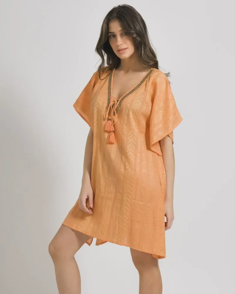 ΦΟΡΕΜΑ/ΚΑΦΤΑΝΙ ΣΕ ΠΟΡΤΟΚΑΛΙ ΧΡΩΜΑ ΟΝΕ SIZE (100% COTTON)