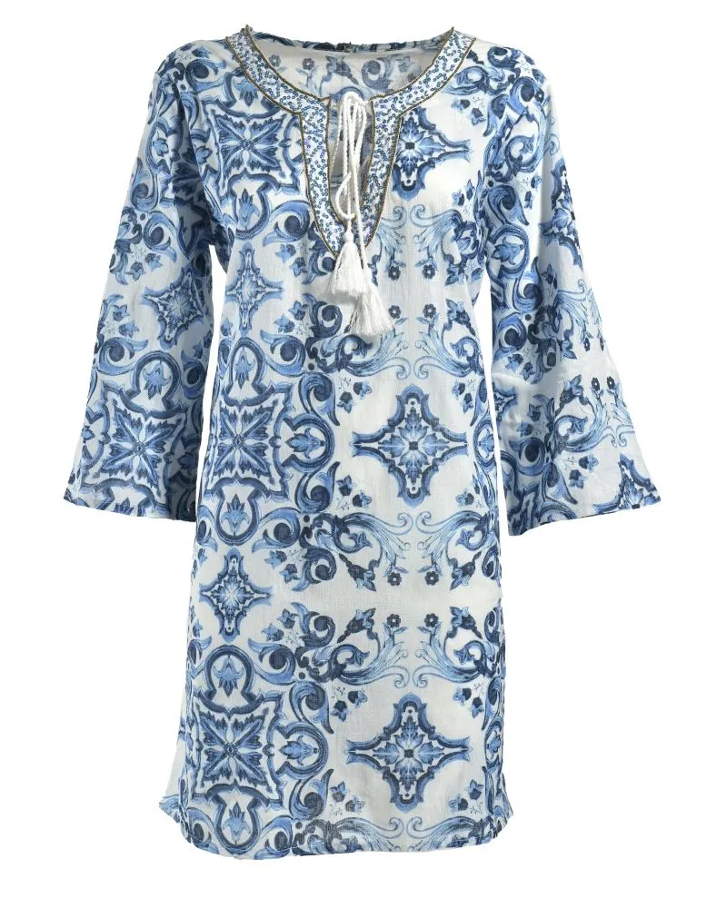 ΚΑΦΤΑΝΙ ΣΕ ΛΕΥΚΟ/ΜΠΛΕ ΧΡΩΜΑ ΜΕ ΣΧΕΔΙΑ ONE SIZE (100%COTTON) ΚΑΦΤΑΝΙ ΣΕ ΛΕΥΚΟ/ΜΠΛΕ ΧΡΩΜΑ ΜΕ ΣΧΕΔΙΑ ONE SIZE (100%COTTON)