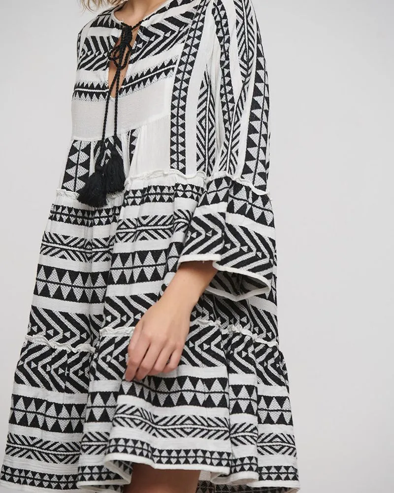 ΚΑΦΤΑΝΙ ΚΟΝΤΟ ΑΣΠΡΟΜΑΥΡΟ ONE SIZE(100% COTTON)