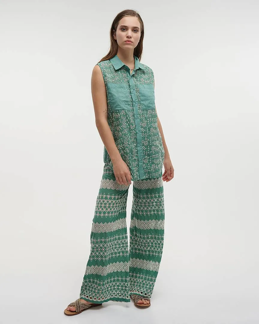 ΠΟΥΚΑΜΙΣΟ ΑΜΑΝΙΚΟ ΜΠΛΕ ONE SIZE (100% COTTON)