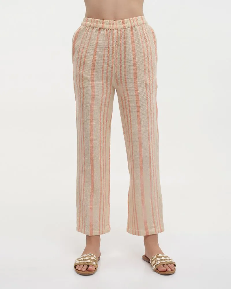 ΠΑΝΤΕΛΟΝΑ ΛΕΥΚΗ/ΡΟΖ ONE SIZE (100% COTTON) ΠΑΝΤΕΛΟΝΑ ΛΕΥΚΗ/ΡΟΖ ONE SIZE (100% COTTON)