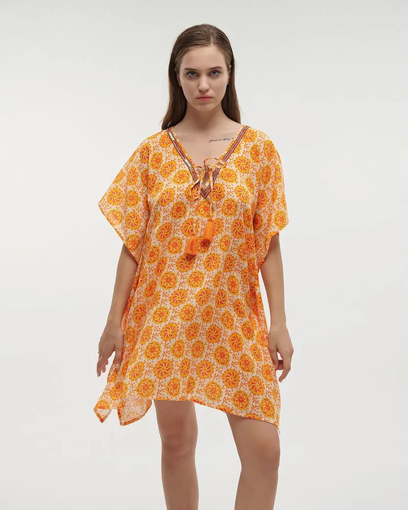 ΚΑΦΤΑΝΙ ΚΟΝΤΟ ΜΕ ΚΟΝΤΟ ΜΑΝΙΚΙ ΠΟΡΤΟΚΑΛΙ ONE SIZE (100% COTTON) ΚΑΦΤΑΝΙ ΚΟΝΤΟ ΜΕ ΚΟΝΤΟ ΜΑΝΙΚΙ ΠΟΡΤΟΚΑΛΙ ONE SIZE (100% COTTON)