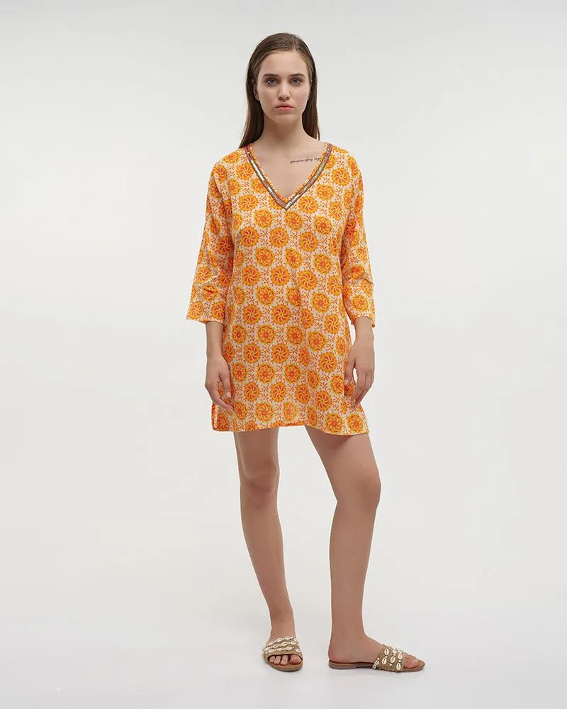 ΚΑΦΤΑΝΙ ΚΟΝΤΟ ΜΕ ΜΑΚΡΥ ΜΑΝΙΚΙ ΠΟΡΤΟΚΑΛΙ ONE SIZE (100% COTTON) ΚΑΦΤΑΝΙ ΚΟΝΤΟ ΜΕ ΜΑΚΡΥ ΜΑΝΙΚΙ ΠΟΡΤΟΚΑΛΙ ONE SIZE (100% COTTON)