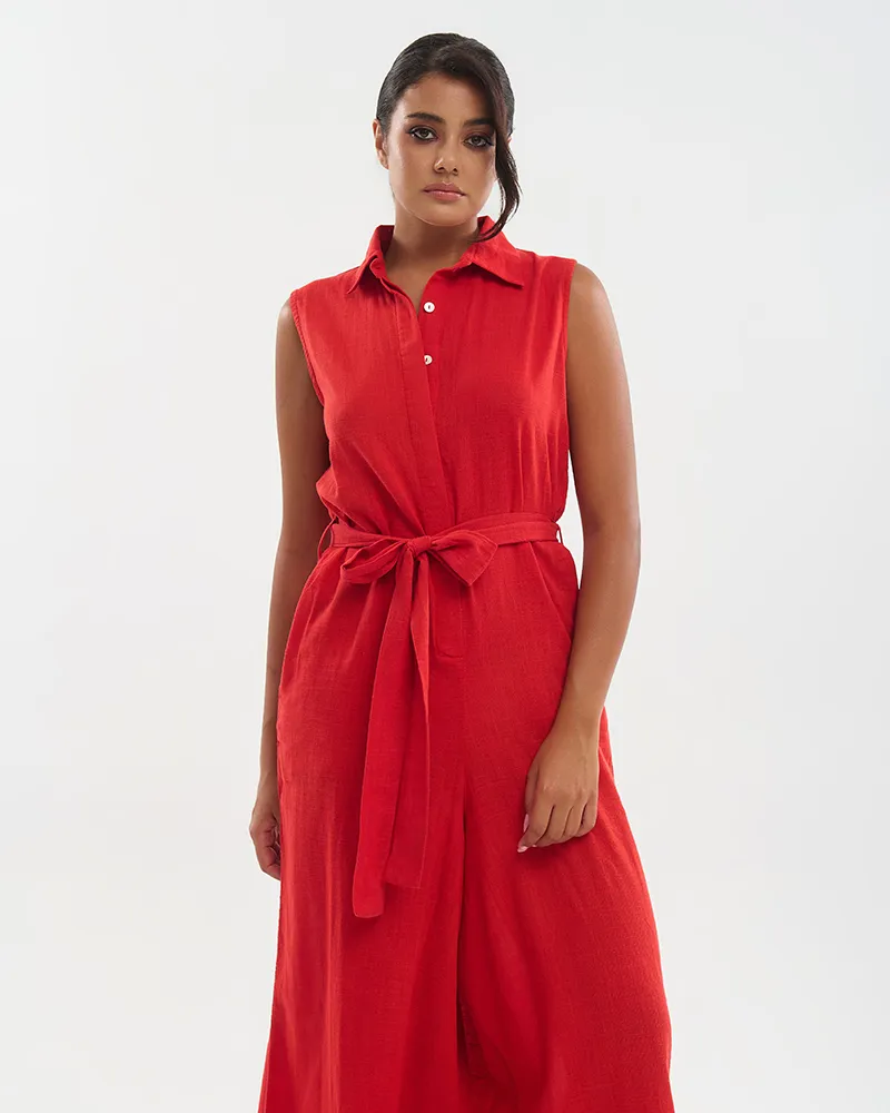 ΟΛΟΣΩΜΗ ΦΟΡΜΑ ΑΜΑΝΙΚΗ ΜΕ ΖΩΝΗ ΚΟΚΚΙΝΗ S/M (100% COTTON SLUB) ΟΛΟΣΩΜΗ ΦΟΡΜΑ ΑΜΑΝΙΚΗ ΜΕ ΖΩΝΗ ΚΟΚΚΙΝΗ S/M (100% COTTON SLUB)