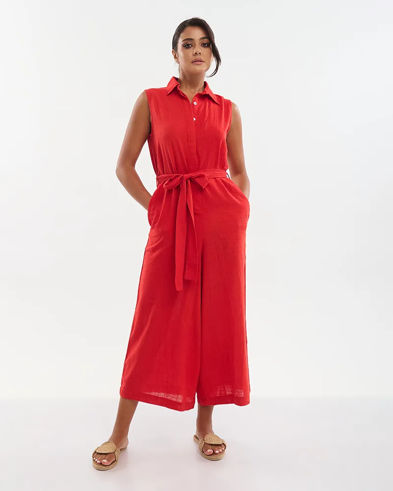 ΟΛΟΣΩΜΗ ΦΟΡΜΑ ΑΜΑΝΙΚΗ ΜΕ ΖΩΝΗ ΚΟΚΚΙΝΗ M/L (100% COTTON SLUB) ΟΛΟΣΩΜΗ ΦΟΡΜΑ ΑΜΑΝΙΚΗ ΜΕ ΖΩΝΗ ΚΟΚΚΙΝΗ M/L (100% COTTON SLUB)