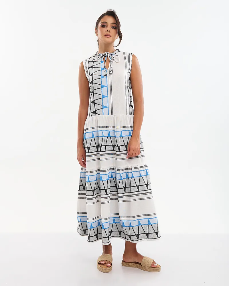 ΦΟΡΕΜΑ ΜΑΚΡΥ ΑΜΑΝΙΚΟ ΣΕ ΜΑΥΡΟ/ΛΕΥΚΌ/ΜΠΛΕ ONE SIZE (100% COTTON) ΦΟΡΕΜΑ ΜΑΚΡΥ ΑΜΑΝΙΚΟ ΣΕ ΜΑΥΡΟ/ΛΕΥΚΌ/ΜΠΛΕ ONE SIZE (100% COTTON)