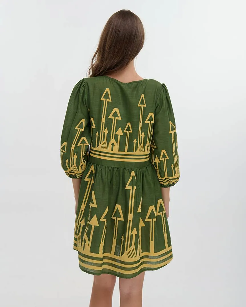 ΦΟΡΕΜΑ ΚΟΝΤΟ ME ΜΑΚΡΥ MANIKI ΧΑΚΙ ΜΕ ΧΡΥΣΕΣ ΚΕΝΤΗΤΕΣ ΛΕΠΤΟΜΕΡΕΙΕΣ ONE SIZE (100% COTTON) ΦΟΡΕΜΑ ΚΟΝΤΟ ME ΜΑΚΡΥ MANIKI ΧΑΚΙ ΜΕ ΧΡΥΣΕΣ ΚΕΝΤΗΤΕΣ ΛΕΠΤΟΜΕΡΕΙΕΣ ONE SIZE (100% COTTON)