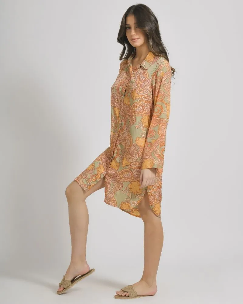 ΠΟΥΚΑΜΙΣΑ ΜΑΚΡΥΜΑΝΙΚΗ ΣΕ ΠΟΡΤΟΚΑΛΙ/ΓΚΡΙ ΧΡΩΜΑ ΜΕ ΧΡΥΣΕΣ ΛΕΠΤΟΜΕΡΕΙΕΣ ONE SIZE (100% CREPE) ΠΟΥΚΑΜΙΣΑ ΜΑΚΡΥΜΑΝΙΚΗ ΣΕ ΠΟΡΤΟΚΑΛΙ/ΓΚΡΙ ΧΡΩΜΑ ΜΕ ΧΡΥΣΕΣ ΛΕΠΤΟΜΕΡΕΙΕΣ ONE SIZE (100% CREPE)