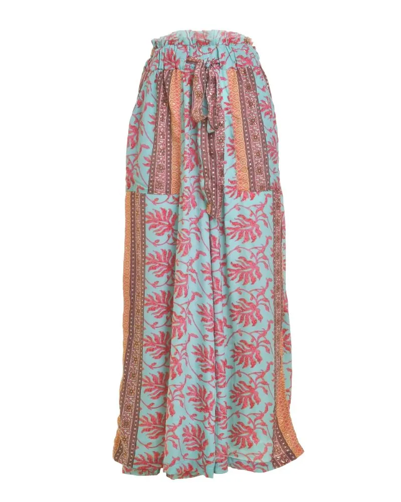 ΠΑΝΤΕΛΟΝΑ ΣΕ ΒΕΡΑΜΑΝ/ΡΟΖ ΧΡΩΜΑ ΜΕ ΧΡΥΣΕΣ ΛΕΠΤΟΜΕΡΕΙΕΣ S/M (100% CREPE)