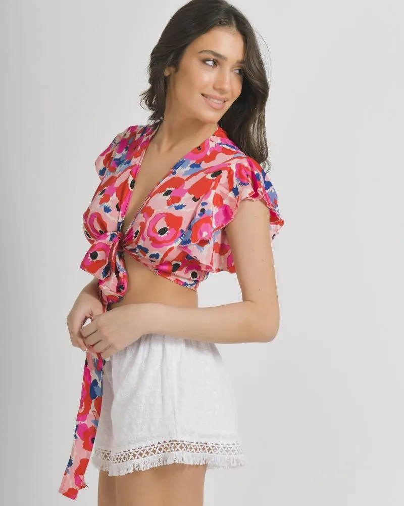 ΤΟΠ/ΜΠΛΟΥΖΑΚΙ ΣΕ ΚΟΚΚΙΝΟ/ΦΟΥΞ ΧΡΩΜΑ ONE SIZE (100% CREPE) ΤΟΠ/ΜΠΛΟΥΖΑΚΙ ΣΕ ΚΟΚΚΙΝΟ/ΦΟΥΞ ΧΡΩΜΑ ONE SIZE (100% CREPE)