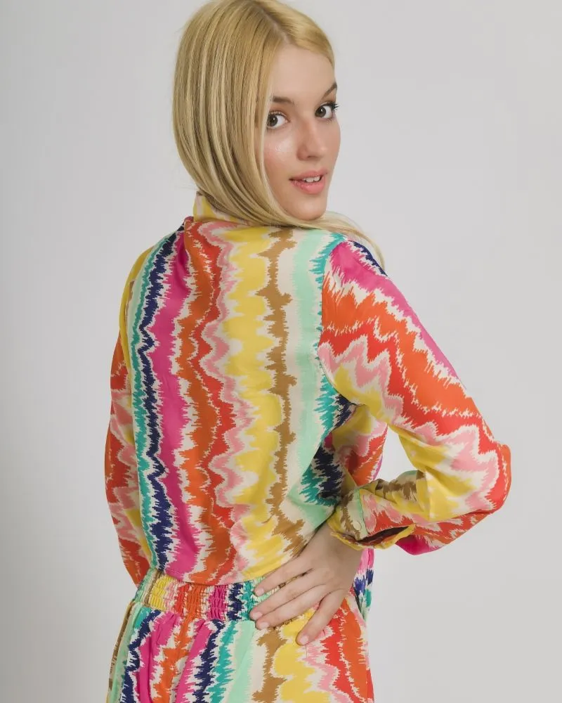 ΤΟΠ/ΠΟΥΚΑΜΙΣΟ ΜΕ ΔΕΣΙΜΟ ΠΟΛΥΧΡΩΜΟ ONE SIZE (100% CREPE) . ΤΟΠ/ΠΟΥΚΑΜΙΣΟ ΜΕ ΔΕΣΙΜΟ ΠΟΛΥΧΡΩΜΟ ONE SIZE (100% CREPE) .