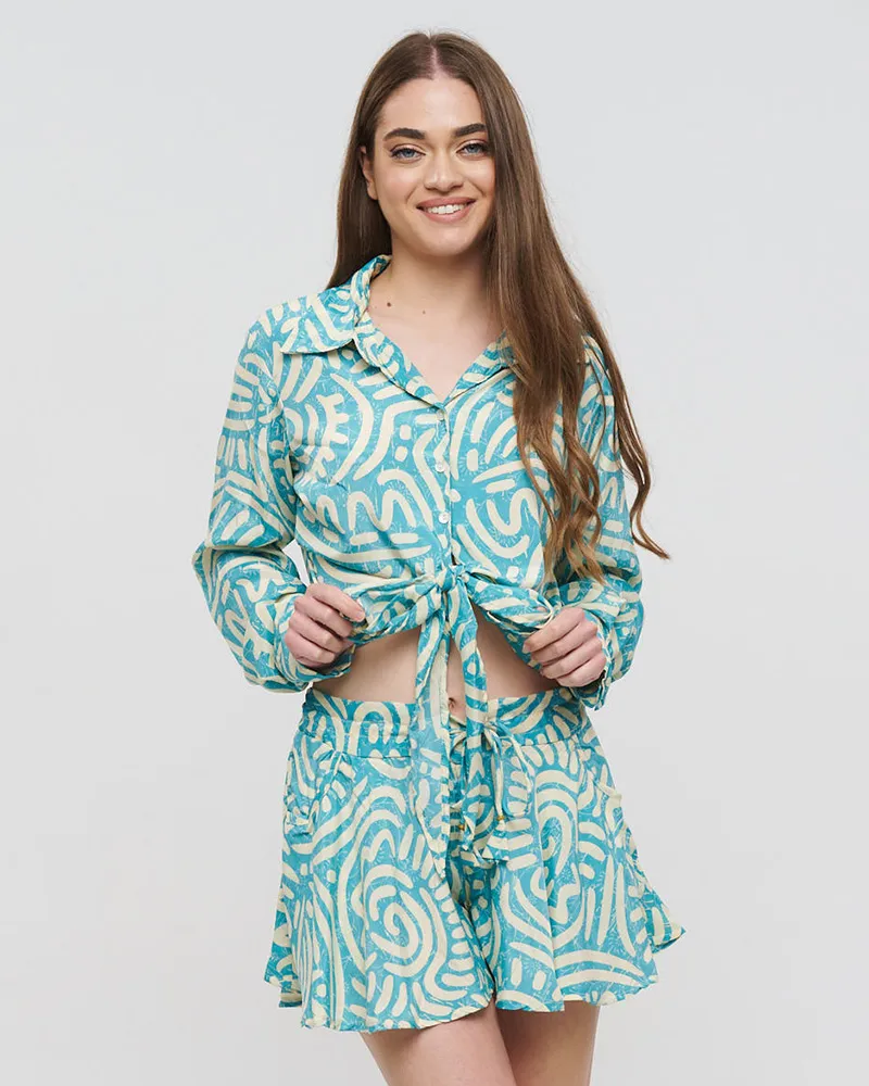 ΠΟΥΚΑΜΙΣΟ ΚΟΝΤΟ ΔΕΤΟ ΤΥΡΚΟΥΑΖ ΜΕ ΣΧΕΔΙΑ ONE SIZE(100% CREPE) ΠΟΥΚΑΜΙΣΟ ΚΟΝΤΟ ΔΕΤΟ ΤΥΡΚΟΥΑΖ ΜΕ ΣΧΕΔΙΑ ONE SIZE(100% CREPE)