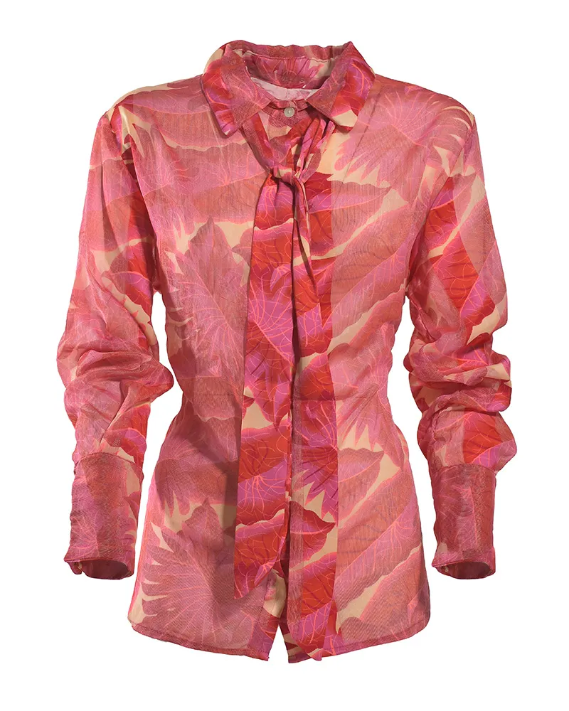 ΠΟΥΚΑΜΙΣΟ ΜΕ ΑΣΟΡΤΙ ΓΡΑΒΑΤΑ ΦΟΥΞ/ΚΟΚΚΙΝΟ ΜΕ ΦΥΛΛΑ ΚΑΙ ΔΙΑΦΑΝΕΙΕΣ ONE SIZE ΠΟΥΚΑΜΙΣΟ ΜΕ ΑΣΟΡΤΙ ΓΡΑΒΑΤΑ ΦΟΥΞ/ΚΟΚΚΙΝΟ ΜΕ ΦΥΛΛΑ ΚΑΙ ΔΙΑΦΑΝΕΙΕΣ ONE SIZE