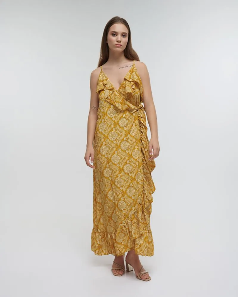 ΦΟΡΕΜΑ ΜΑΚΡΥ ΚΡΟΥΑΖΕ ”ΛΟΥΛΟΥΔΙ” ΚΙΤΡΙΝΟ ΜΕ ΧΡΥΣΕΣ ΛΕΠΤΟΜΕΡΕΙΕΣ ONE SIZE (100% CREPE) ΦΟΡΕΜΑ ΜΑΚΡΥ ΚΡΟΥΑΖΕ ”ΛΟΥΛΟΥΔΙ” ΚΙΤΡΙΝΟ ΜΕ ΧΡΥΣΕΣ ΛΕΠΤΟΜΕΡΕΙΕΣ ONE SIZE (100% CREPE)