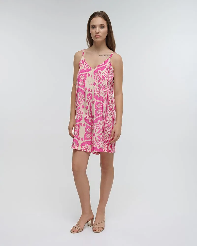 ΟΛΟΣΩΜΗ ΦΟΡΜΑ ΚΟΝΤΗ ΑΜΑΝΙΚΗ ΕΜΠΡΙΜΕ ΜΕ ΛΟΥΛΟΥΔΙΑ ΛΕΥΚΟ/ΡΟΖ ΜΕ ΧΡΥΣΕΣ ΛΕΠΤΟΜΕΡΕΙΕΣ ONE SIZE (100% CREPE) ΟΛΟΣΩΜΗ ΦΟΡΜΑ ΚΟΝΤΗ ΑΜΑΝΙΚΗ ΕΜΠΡΙΜΕ ΜΕ ΛΟΥΛΟΥΔΙΑ ΛΕΥΚΟ/ΡΟΖ ΜΕ ΧΡΥΣΕΣ ΛΕΠΤΟΜΕΡΕΙΕΣ ONE SIZE (100% CREPE)