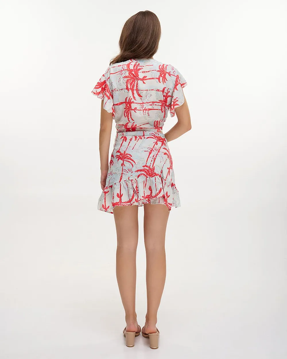 ΤΟΠ ΚΟΝΤΟ ΔΕΤΟ ”ΦΟΙΝΙΚΕΣ” ΡΟΖ/ΓΑΛΑΖΙΟ ΜΕ ΧΡΥΣΕΣ ΛΕΠΤΟΜΕΡΕΙΕΣ ONE SIZE (100% CREPE)