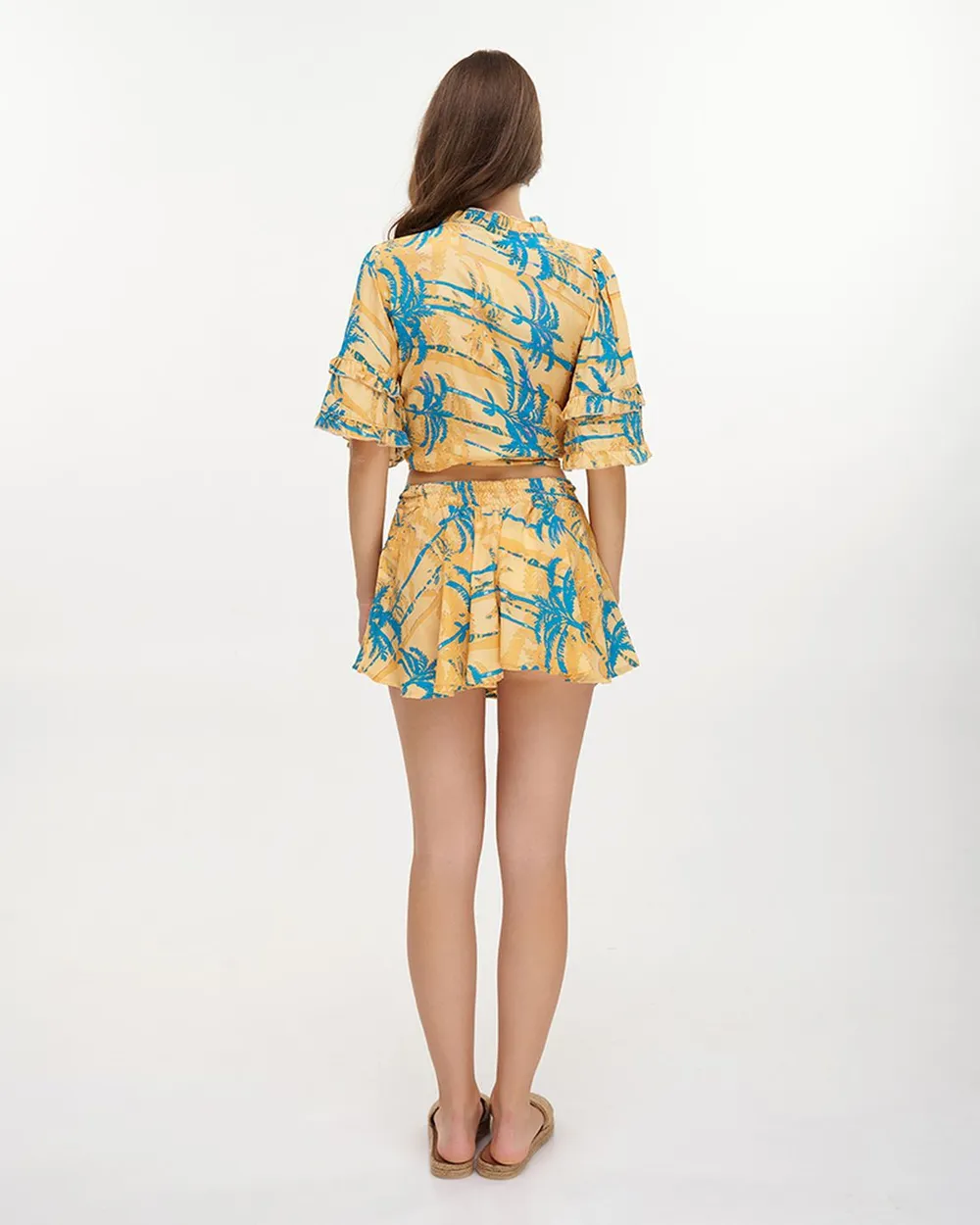 ΤΟΠ ΚΟΝΤΟ ΔΕΤΟ ”ΦΟΙΝΙΚΕΣ” ΤΙΡΚΟΥΑΖ/ΠΟΡΤΟΚΑΛΙ ΜΕ ΧΡΥΣΕΣ ΛΕΠΤΟΜΕΡΕΙΕΣ ONE SIZE (100% CREPE) ΤΟΠ ΚΟΝΤΟ ΔΕΤΟ ”ΦΟΙΝΙΚΕΣ” ΤΙΡΚΟΥΑΖ/ΠΟΡΤΟΚΑΛΙ ΜΕ ΧΡΥΣΕΣ ΛΕΠΤΟΜΕΡΕΙΕΣ ONE SIZE (100% CREPE)