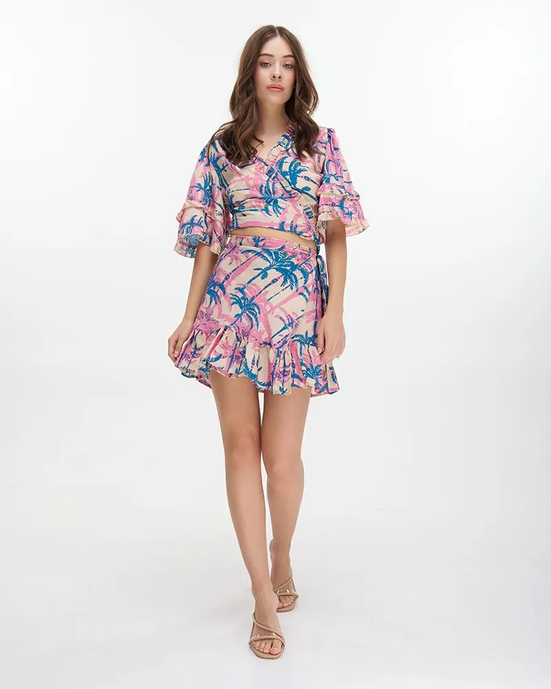 ΤΟΠ ΚΟΝΤΟ ΔΕΤΟ ”ΦΟΙΝΙΚΕΣ” ΤΙΡΚΟΥΑΖ/ΡΟΖ ΜΕ ΧΡΥΣΕΣ ΛΕΠΤΟΜΕΡΕΙΕΣ ONE SIZE (100% CREPE) ΤΟΠ ΚΟΝΤΟ ΔΕΤΟ ”ΦΟΙΝΙΚΕΣ” ΤΙΡΚΟΥΑΖ/ΡΟΖ ΜΕ ΧΡΥΣΕΣ ΛΕΠΤΟΜΕΡΕΙΕΣ ONE SIZE (100% CREPE)