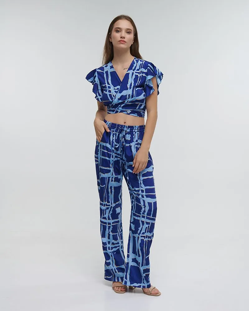 ΤΟΠ ΚΟΝΤΟ ΔΕΤΟ ”BLOCKS” ΜΠΛΕ ΜΕ ΧΡΥΣΕΣ ΛΕΠΤΟΜΕΡΕΙΕΣ ONE SIZE (100% CREPE) ΤΟΠ ΚΟΝΤΟ ΔΕΤΟ ”BLOCKS” ΜΠΛΕ ΜΕ ΧΡΥΣΕΣ ΛΕΠΤΟΜΕΡΕΙΕΣ ONE SIZE (100% CREPE)