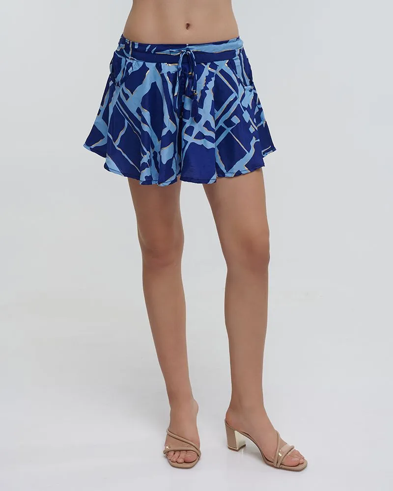 ΣΟΡΤΣΑΚΙ ΜΕ ΚΟΡΔΟΝΙΑ ”BLOCKS” ΜΠΛΕ ΜΕ ΧΡΥΣΕΣ ΛΕΠΤΟΜΕΡΕΙΕΣ S/M (100% CREPE)