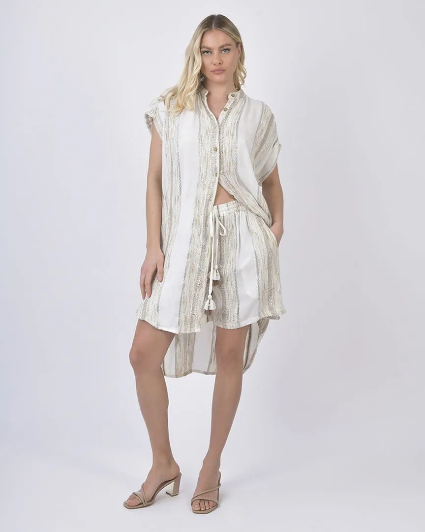 ΣΟΡΤΣΑΚΙ ΕΚΡΟΥ/ΜΠΕΖ ONE SIZE (100% RAYON)