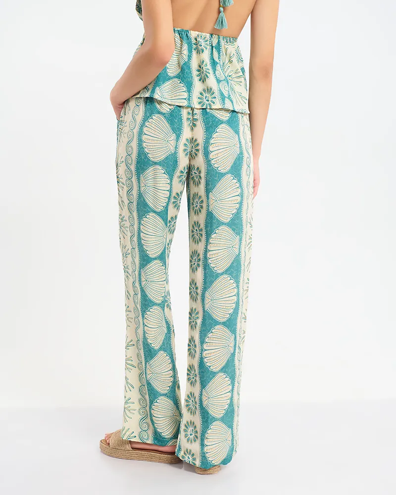 ΠΑΝΤΕΛΟΝΑ ΜΕ ΤΣΕΠΕΣ ΤΥΡΚΟΥΑΖ/ΕΚΡΟΥ ΜΕ ΧΡΥΣΕΣ ΛΕΠΤΟΜΕΡΕΙΕΣ ΚΑΙ ΚΟΧΥΛΙΑ M/L (60% SILK 40% POLYESTER) ΠΑΝΤΕΛΟΝΑ ΜΕ ΤΣΕΠΕΣ ΤΥΡΚΟΥΑΖ/ΕΚΡΟΥ ΜΕ ΧΡΥΣΕΣ ΛΕΠΤΟΜΕΡΕΙΕΣ ΚΑΙ ΚΟΧΥΛΙΑ M/L (60% SILK 40% POLYESTER)