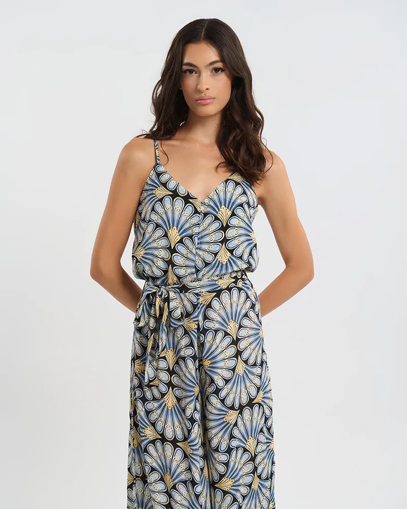 ΟΛΟΣΩΜΗ ΦΟΡΜΑ ΜΑΚΡΙΑ ΑΜΑΝΙΚΗ ΣΕ ΜΠΛΕ ΜΕ ΧΡΥΣΑ ΦΥΛΛΑ ONE SIZE (60% SILK 40% POLYESTER) ΟΛΟΣΩΜΗ ΦΟΡΜΑ ΜΑΚΡΙΑ ΑΜΑΝΙΚΗ ΣΕ ΜΠΛΕ ΜΕ ΧΡΥΣΑ ΦΥΛΛΑ ONE SIZE (60% SILK 40% POLYESTER)