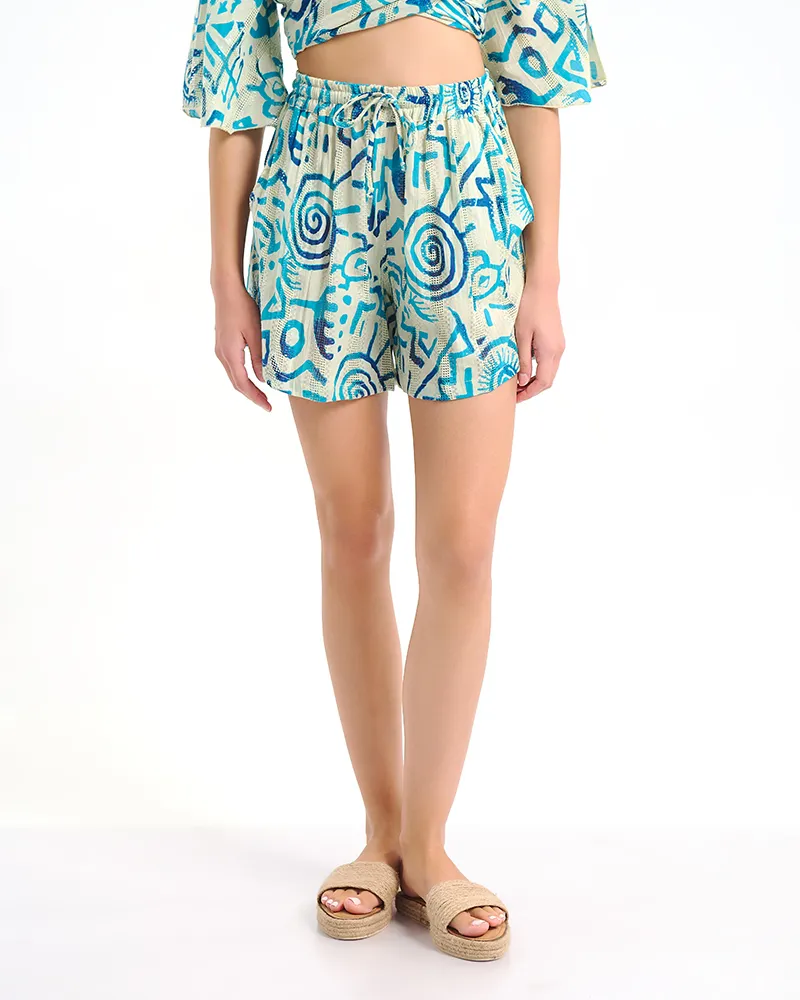 ΣΟΡΤΣΑΚΙ ΛΕΥΚΟ ΜΕ ΜΠΛΕ/ ΤΙΡΚΟΥΑΖ ΣΧΕΔΙΑ ONE SIZE (100% COTTON) ΣΟΡΤΣΑΚΙ ΛΕΥΚΟ ΜΕ ΜΠΛΕ/ ΤΙΡΚΟΥΑΖ ΣΧΕΔΙΑ ONE SIZE (100% COTTON)