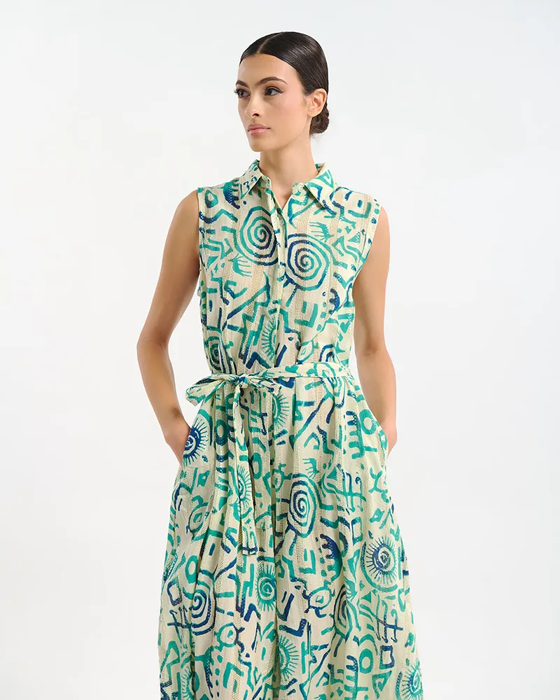 ΟΛΟΣΩΜΗ ΦΟΡΜΑ ΜΑΚΡΙΑ ΛΕΥΚΟ ΜΕ ΠΡΑΣΙΝΑ/ ΤΙΡΚΟΥΑΖ ΣΧΕΔΙΑ ONE SIZE (100% COTTON) ΟΛΟΣΩΜΗ ΦΟΡΜΑ ΜΑΚΡΙΑ ΛΕΥΚΟ ΜΕ ΠΡΑΣΙΝΑ/ ΤΙΡΚΟΥΑΖ ΣΧΕΔΙΑ ONE SIZE (100% COTTON)