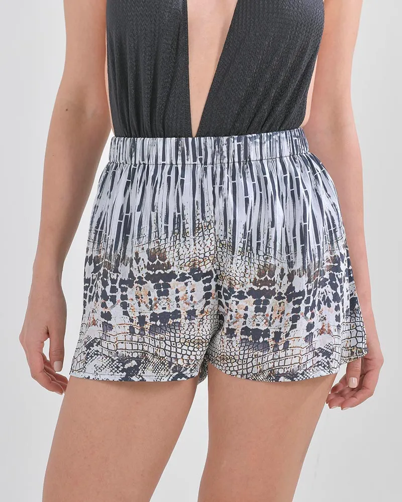 ΣΟΡΤΣΑΚΙ ΜΑΥΡΟ/ΓΚΡΙ ΕΜΠΡΙΜΕ ONE SIZE (100% CREPE)