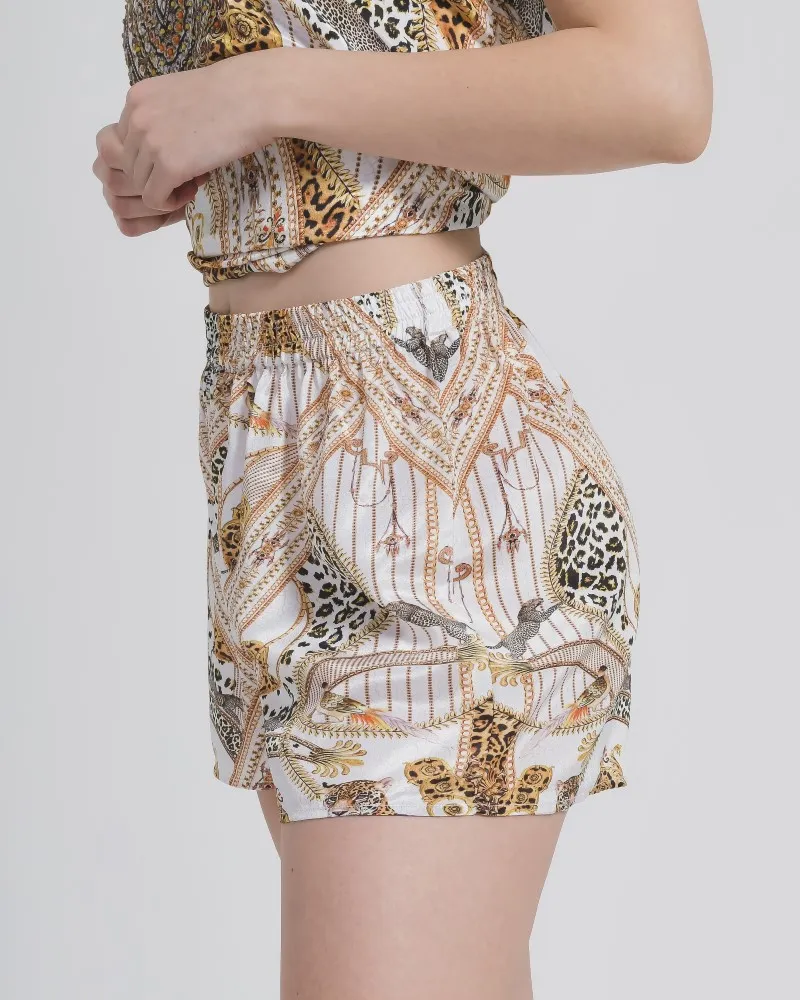 ΣΟΡΤΣΑΚΙ ΛΕΥΚΟ ΜΕ ΧΡΥΣΟ ONE SIZE (100% CREPE)