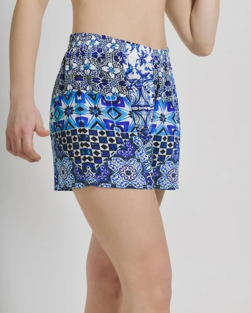 ΣΟΡΤΣΑΚΙ ΛΕΥΚΟ ΜΠΛΕ ΕΜΠΡΙΜΕ ONE SIZE (100% CREPE)