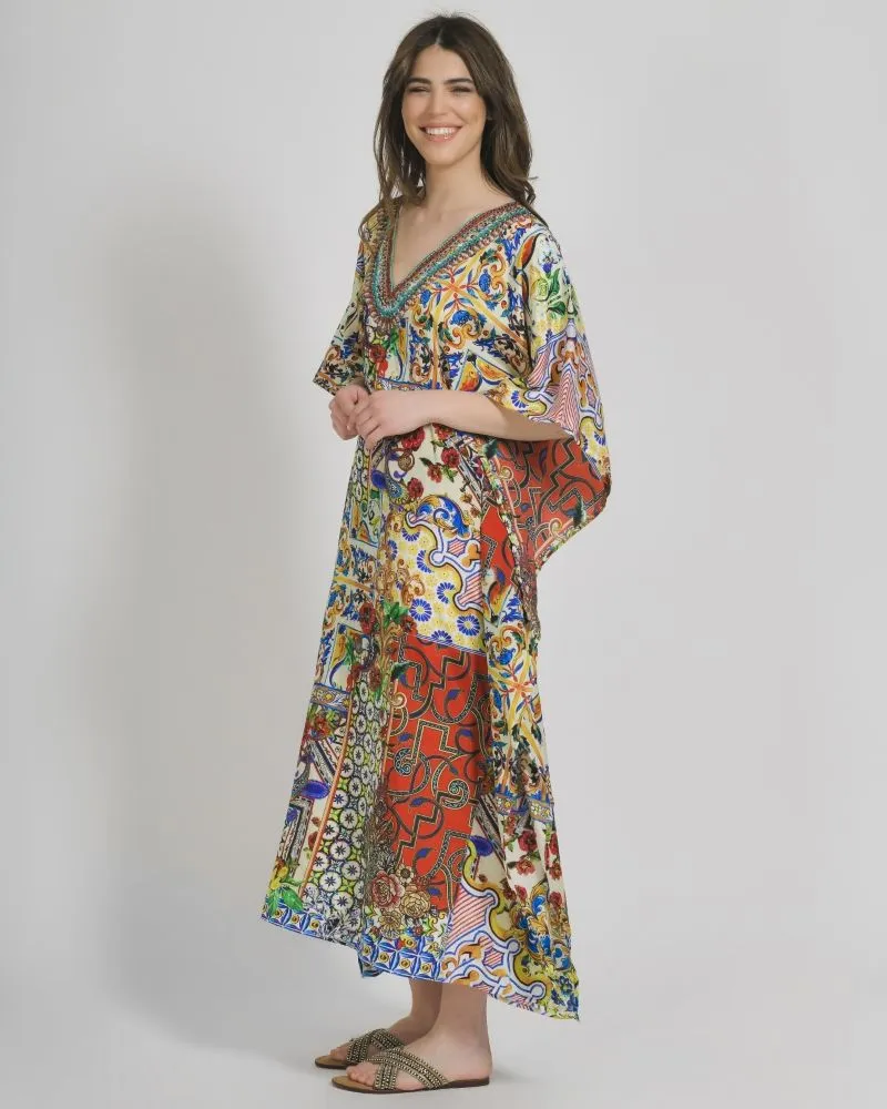 ΚΑΦΤΑΝΙ ΜΑΚΡΥ ΚΙΤΡΙΝΟ/ΚΟΚΚΙΝΟ ΕΜΠΡΙΜΕ S/M (100% CREPE) ΚΑΦΤΑΝΙ ΜΑΚΡΥ ΚΙΤΡΙΝΟ/ΚΟΚΚΙΝΟ ΕΜΠΡΙΜΕ S/M (100% CREPE)