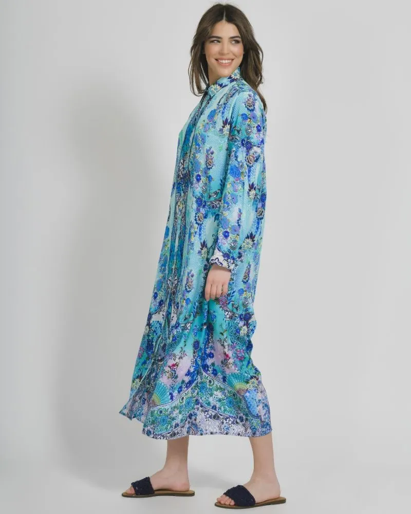 ΠΟΥΚΑΜΙΣΑ ΜΑΚΡΙΑ ΤΥΡΚΟΥΑΖ ΕΜΠΡΙΜΕ M/L (100% CREPE) ΠΟΥΚΑΜΙΣΑ ΜΑΚΡΙΑ ΤΥΡΚΟΥΑΖ ΕΜΠΡΙΜΕ M/L (100% CREPE)