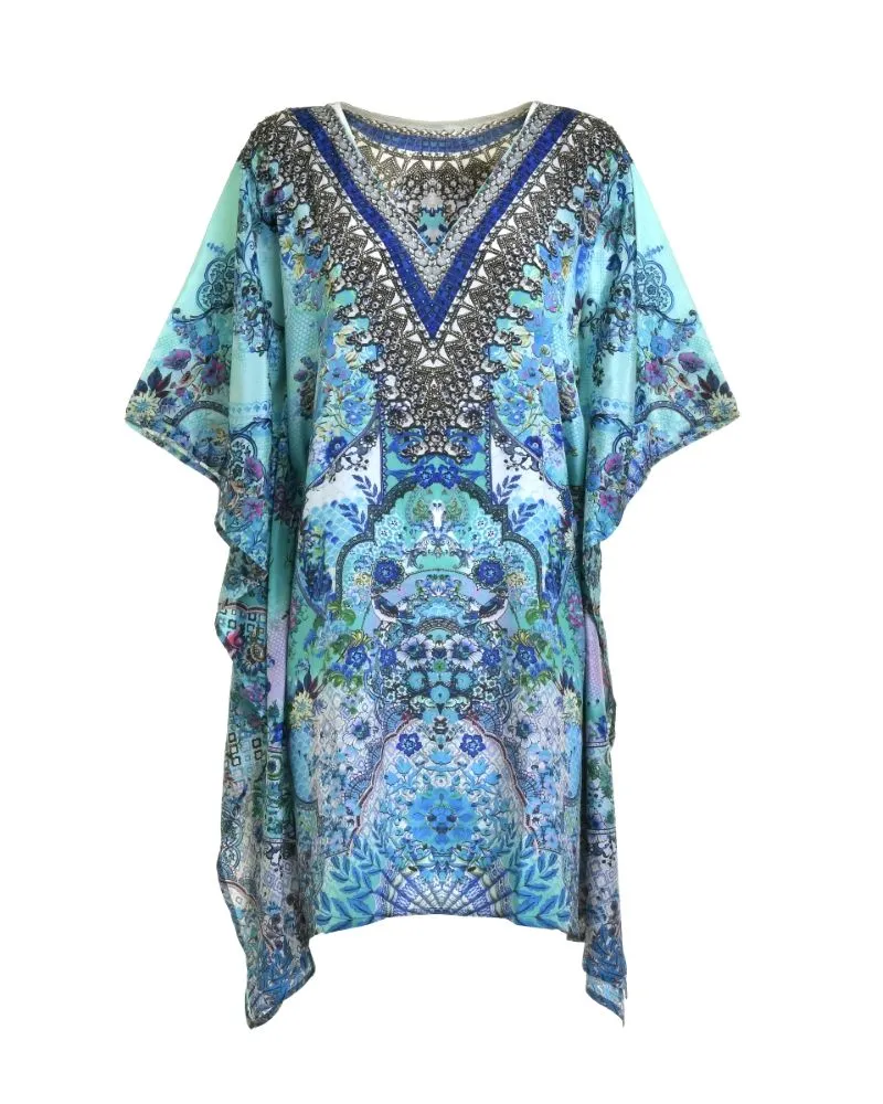 ΚΑΦΤΑΝΙ ΚΟΝΤΟ ΤΥΡΚΟΥΑΖ ΕΜΠΡΙΜΕ M/L (100% CREPE)