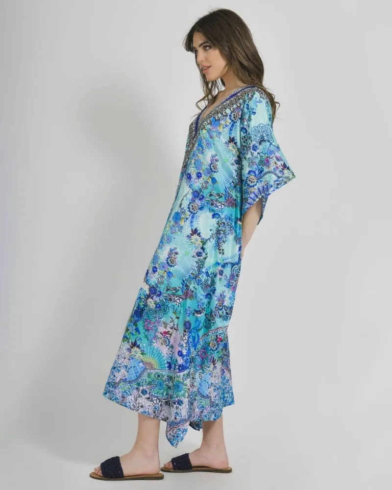 ΚΑΦΤΑΝΙ ΜΑΚΡΥ ΤΥΡΚΟΥΑΖ ΕΜΠΡΙΜΕ M/L (100% CREPE) ΚΑΦΤΑΝΙ ΜΑΚΡΥ ΤΥΡΚΟΥΑΖ ΕΜΠΡΙΜΕ M/L (100% CREPE)