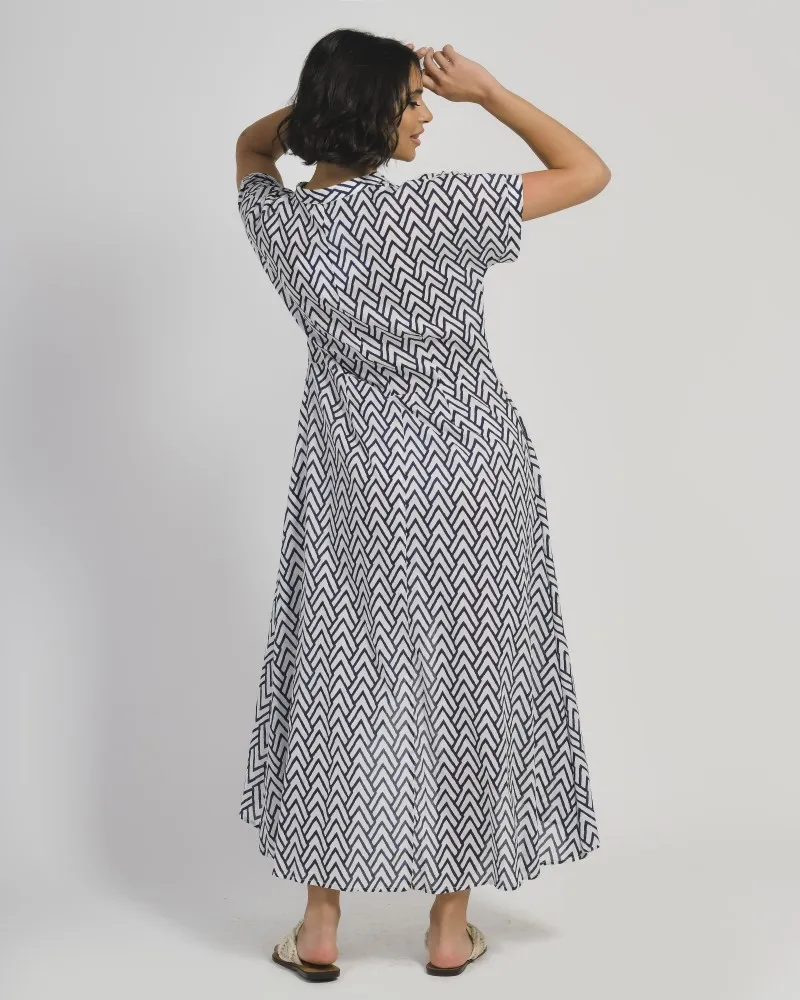 ΦΟΡΕΜΑ ΜΠΛΕ ΜΕ ΣΧΕΔΙΑ S/M (100% COTTON) ΦΟΡΕΜΑ ΜΠΛΕ ΜΕ ΣΧΕΔΙΑ S/M (100% COTTON)