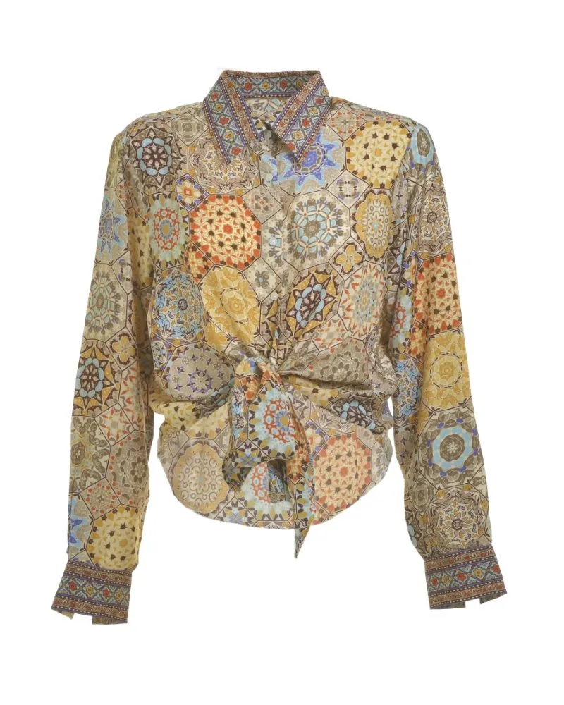 ΠΟΥΚΑΜΙΣΟ ΚΟΝΤΟ ΜΕ ΔΕΣΙΜΟ ΕΜΠΡΙΜΕ ΣΕ ΚΙΤΡΙΝΟ ΧΡΩΜΑ M/L (28%SILK / 72%CREPE)