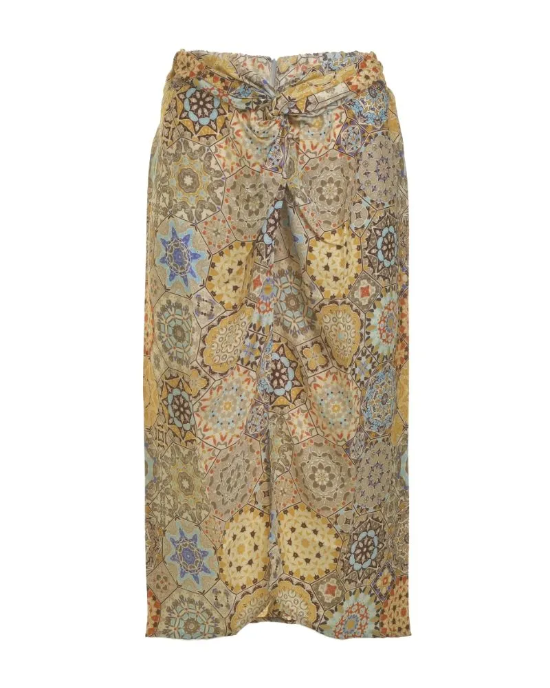 ΦΟΥΣΤΑ ΚΟΝΤΗ ΜΕ ΣΟΥΡΑ ΕΜΠΡΙΜΕ ΣΕ ΚΙΤΡΙΝΟ ΧΡΩΜΑ M/L (28%SILK / 72%CREPE)