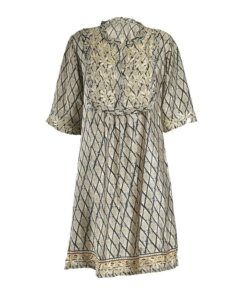 ΦΟΡΕΜΑ ΡΟΜΒΟΙ ONE SIZE (28%SILK / 72%CREPE)